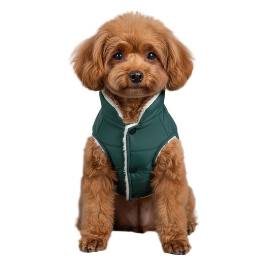 Cappottino imbottito impermeabile per cani