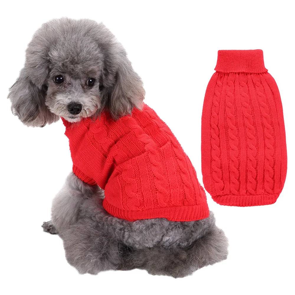 Maglione intrecciato per cani - Bau Barker