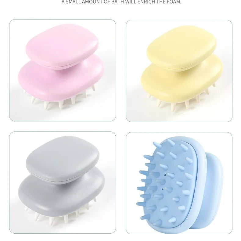 Spazzola per bagno con dispenser shampoo - Bau Barker