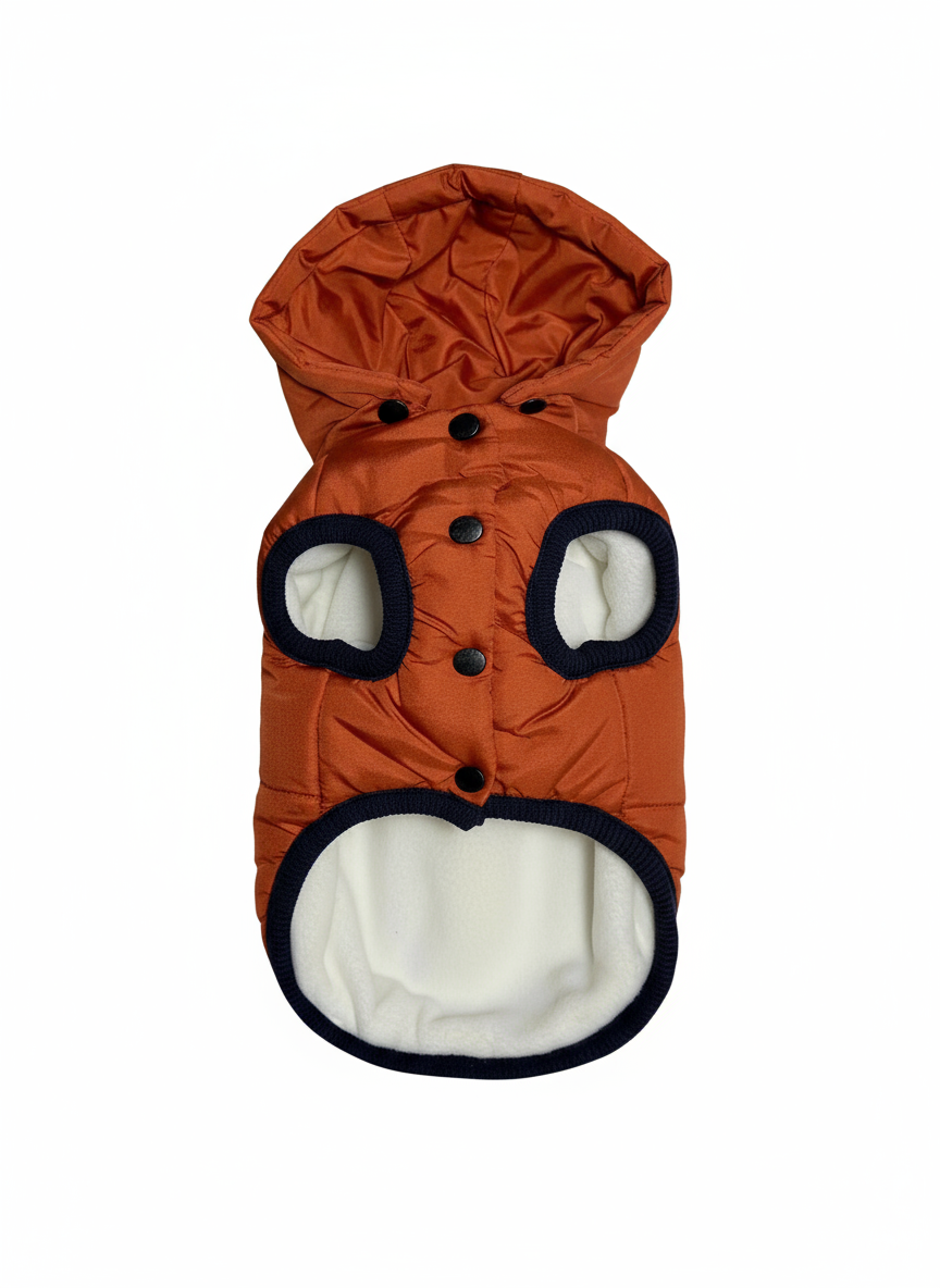 Cappotto impermeabile con cappuccio