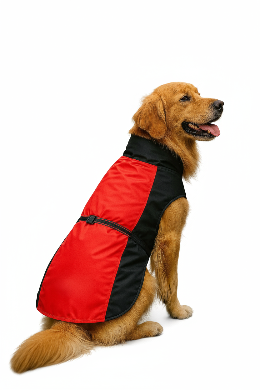 Impermeabile anti pioggia e vento per cani