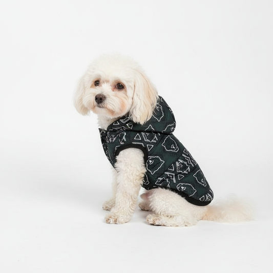 Cappotto cane con stampa Tigre