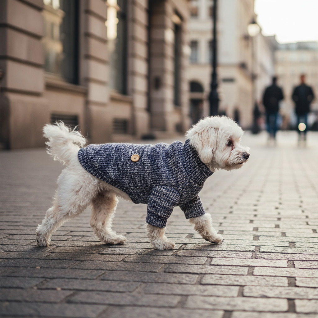 Maglioncini per cani con Bottoni
